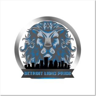 Detroit Lions Pride Posters and Art